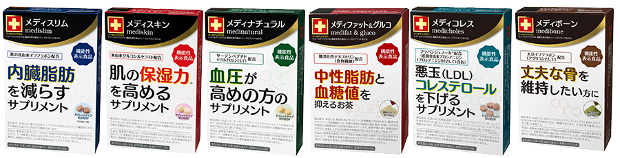 東洋新薬届出済み商品例